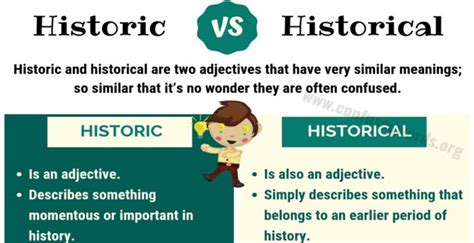 historic vs historical|Historic vs. Historical .